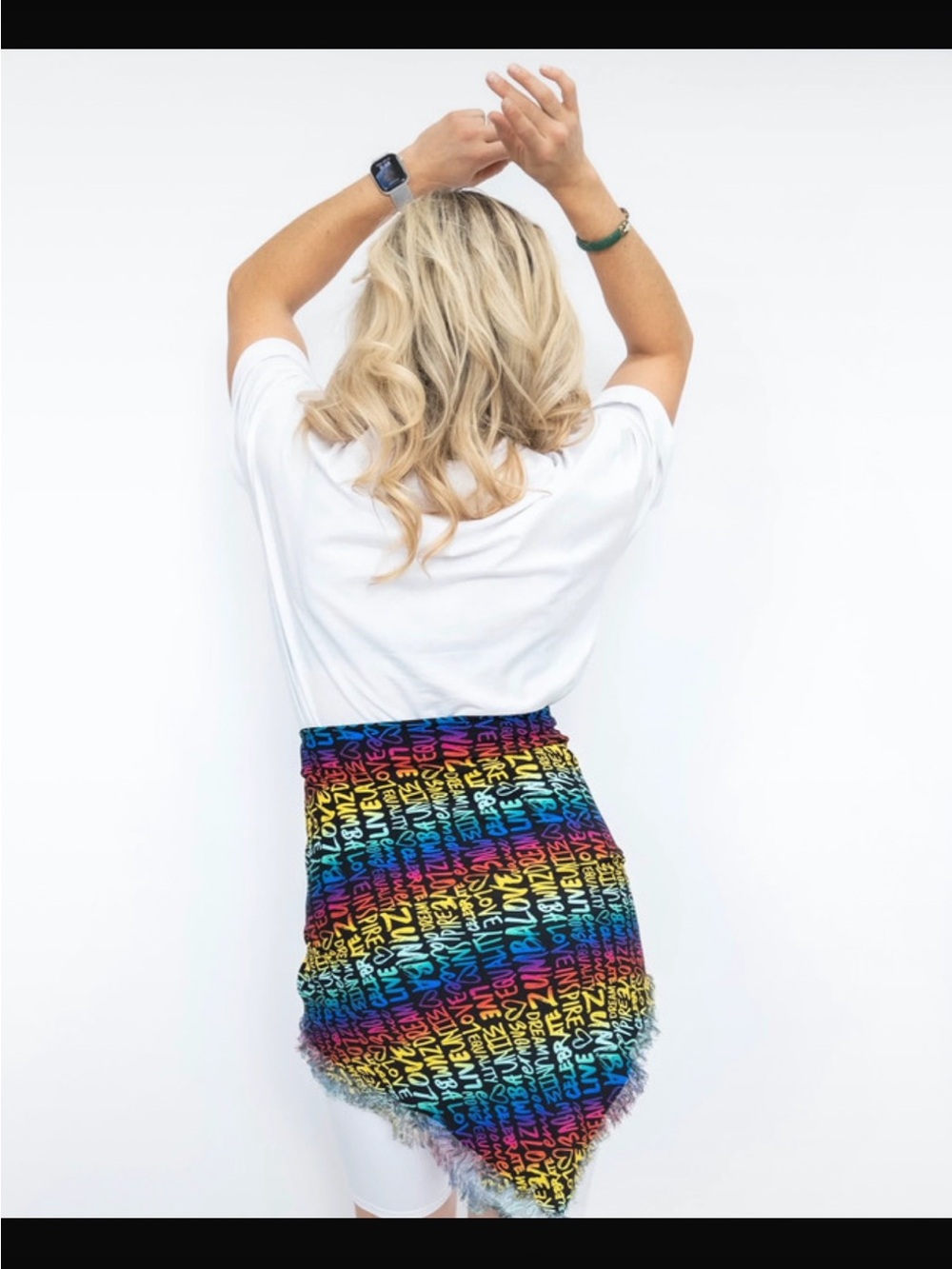 Zumba Fitness joy scarf hip wrap new